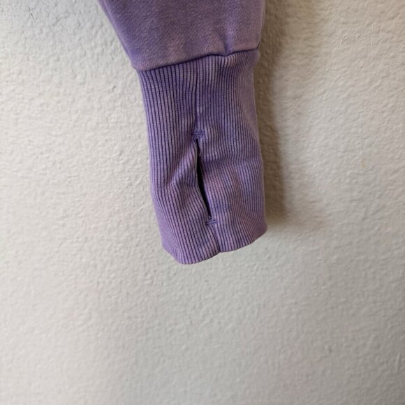 JoyLab Women Hoodie Sweatshirt And Shorts Set Pullover Purple Medium Large - Picture 3 of 11